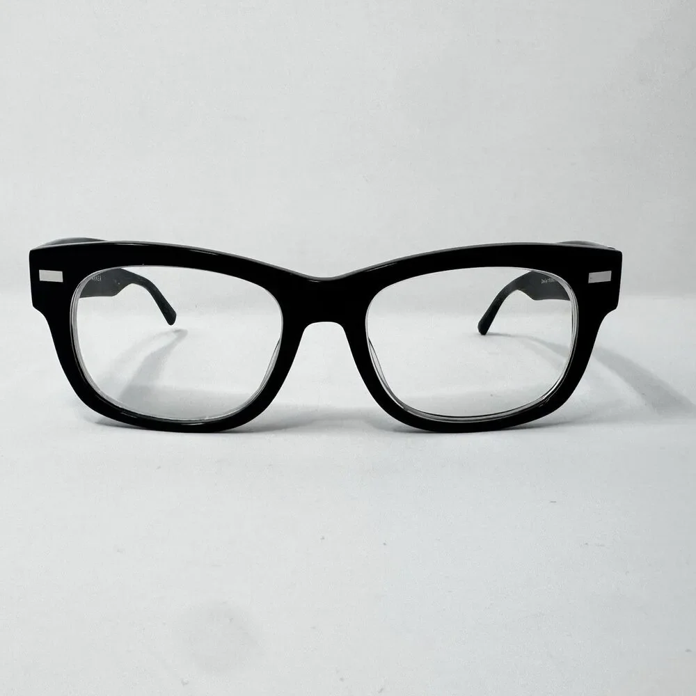 Warby Parker Crosby 100 Black Crystal Eyeglass Frames 53-18-140